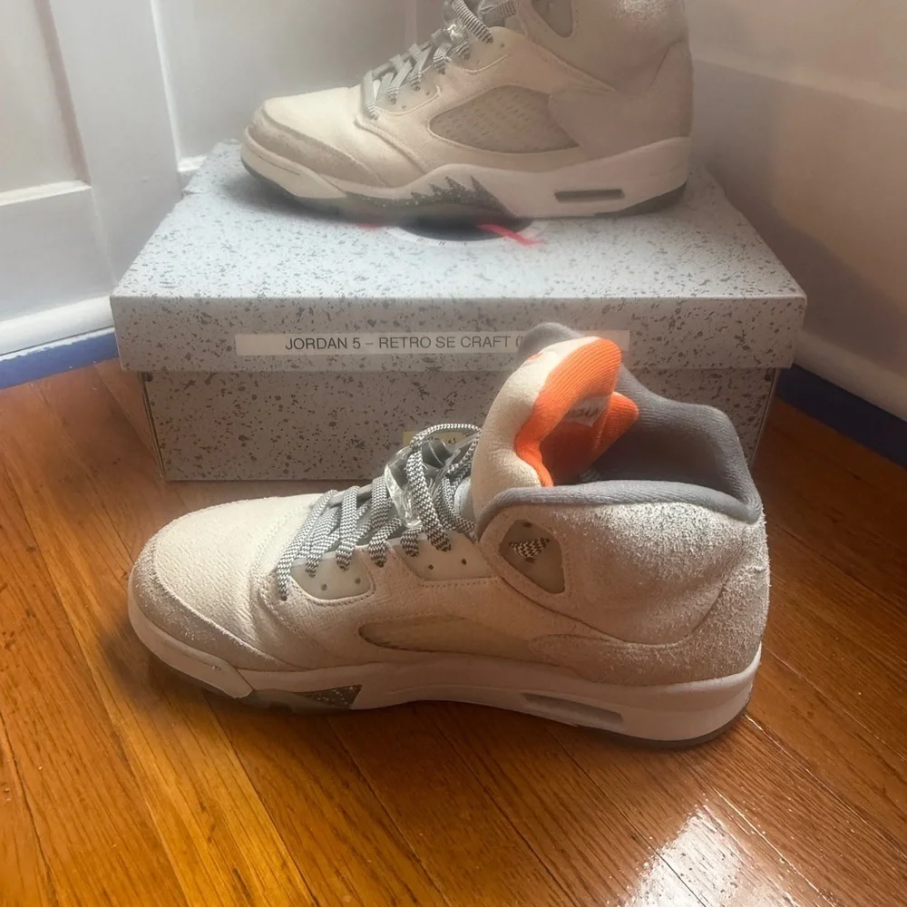Air Jordan 5 Retro SE Craft Light Orewood Brown Size 9